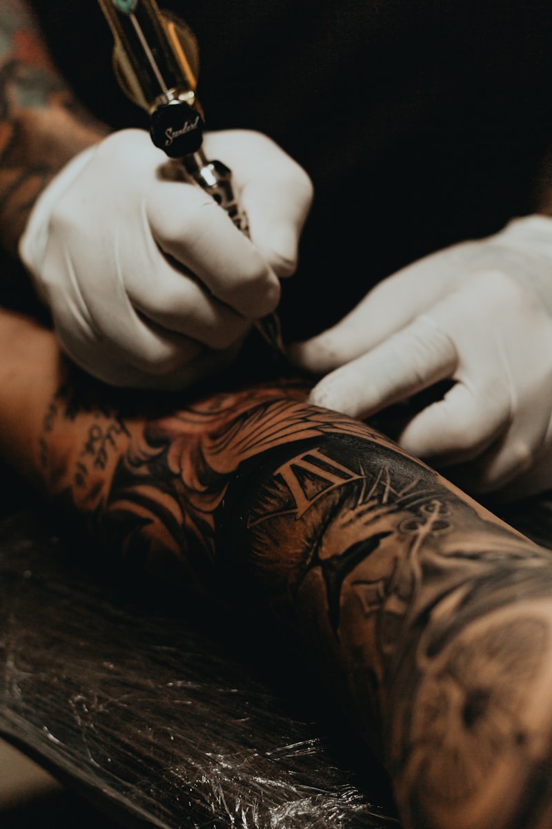 Closeup tattoo by Needle House